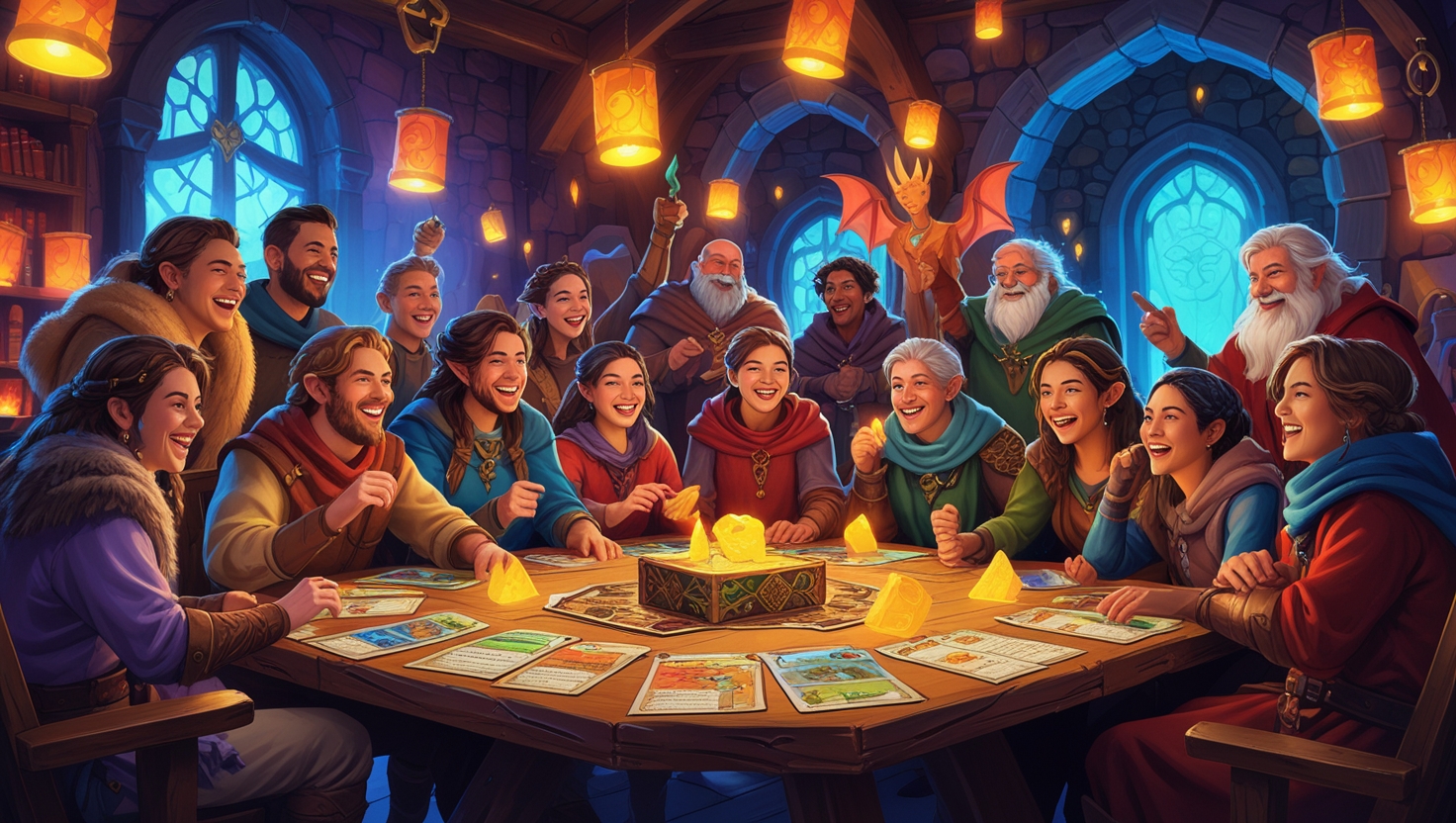 Jogadores curtindo Catan jogo